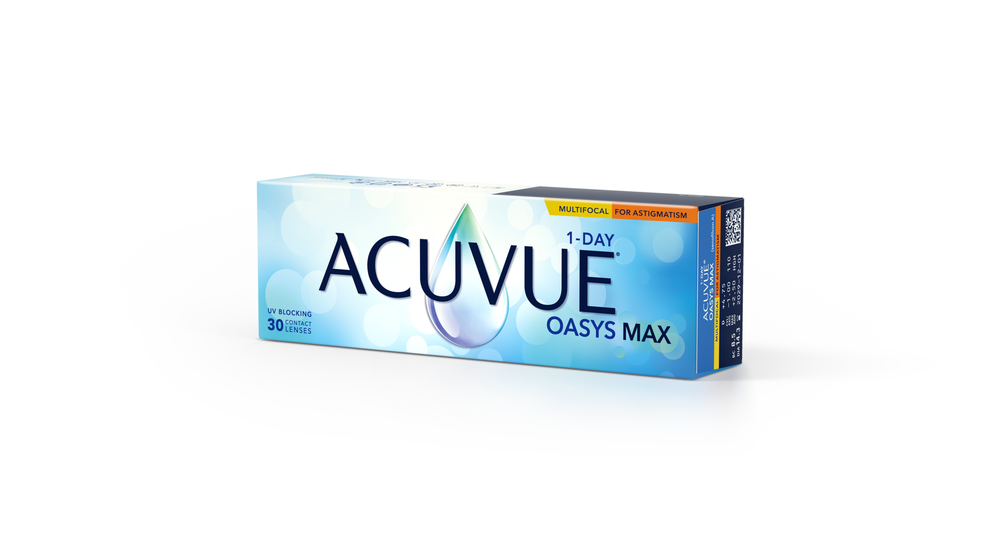 ACUVUE® OASYS MAX 1-Day MULTIFOCAL for ASTIGMATISM - 30 szt.